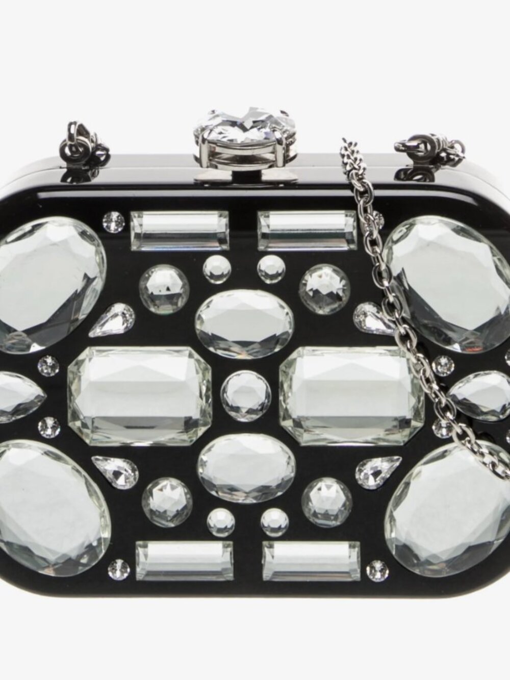 Miu Miu Evening bag - Minaudiere Giant Bezel Crystals
